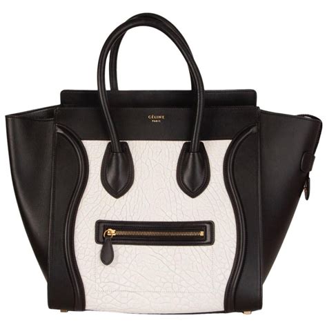 celine black and white tote price|Celine paris handbags.